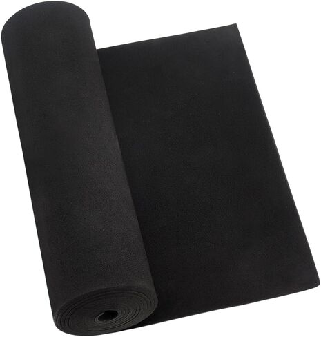 MAYJOYDIY Black EVA Foam Roll 78.7"x11.8" Premium Cosplay Foam Sheet High Density for Cosplay Costume Art Supplies Foamie Crafts DIY Projects, 1mm Thick in Kuwait