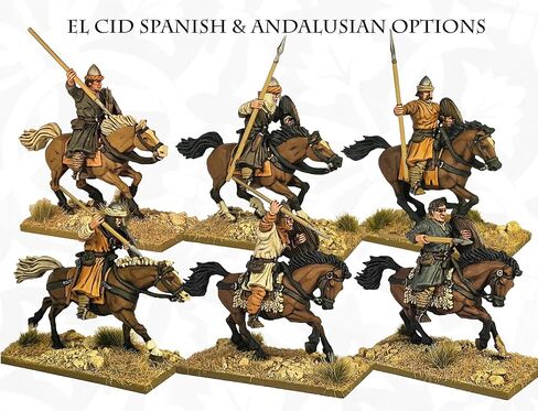 تم تسليم ألعاب الحرب - منمنمات Victrix Norman Unarmoured Cavalry مقاس 28 مم مع تنزيل STL مصغر إضافي - 12 شخصية محمولة بأسلحة - قم ببناء النورمان والبريتون والأندلسيين والصليبيين للعبة الحرب in Kuwait