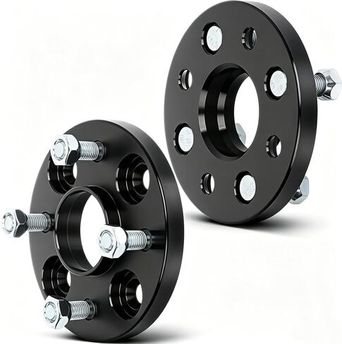 فواصل عجلة OCPTY 4x100 إلى 4x100 15 مم فواصل مزورة حقيقية مع خيط 12x1.5 مقاس 56.1 مم يناسب 1986-2005 لـ Acura 1980-2020 لهوندا 1991-2020 لفواصل Mitsubishi Hubcentric 2 قطعة in Kuwait