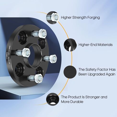 فواصل عجلة OCPTY 4x100 إلى 4x100 15 مم فواصل مزورة حقيقية مع خيط 12x1.5 مقاس 56.1 مم يناسب 1986-2005 لـ Acura 1980-2020 لهوندا 1991-2020 لفواصل Mitsubishi Hubcentric 2 قطعة in Kuwait