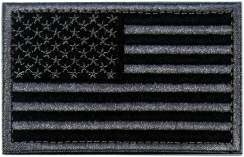 رقعة علم Dont Tread On Me، رقعة علم Gadsden التكتيكية المطرزة، رقع شعار الزي العسكري المعنوي وحلقة لحقائب الظهر والقبعات والسترات والسراويل (أسود) in Kuwait