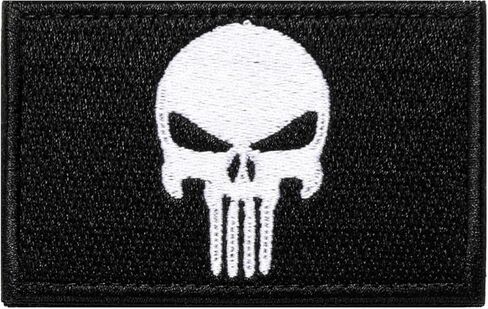 رقعة علم Dont Tread On Me، رقعة علم Gadsden التكتيكية المطرزة، رقع شعار الزي العسكري المعنوي وحلقة لحقائب الظهر والقبعات والسترات والسراويل (أسود) in Kuwait