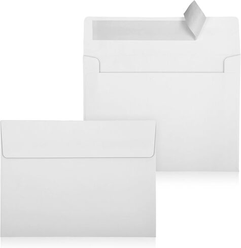 500 Pack A2 Envelopes Self Seal, 4-3/8 x 5-3/4 Inches White Invitation Envelopes Bulk for Cards, Wedding, RSVP, Thank You Notes, Announcements, Photos - Peel & Seal, Thick Paper in Saudi Arabia