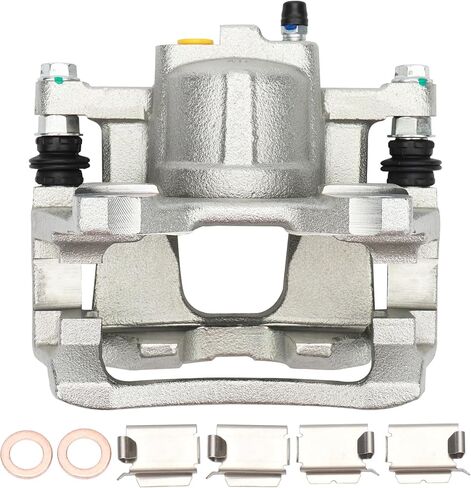 BRTEC 18B5047 مجموعة فرجار الفرامل الخلفية اليمنى 2007-2011 لسيارة دودج نيترو، 2008-2012 لسيارة جيب ليبرتي، 2007-2017 لسيارة جيب رانجلر، 2018 لسيارة جيب رانجلر JK فرجار الفرامل in Kuwait