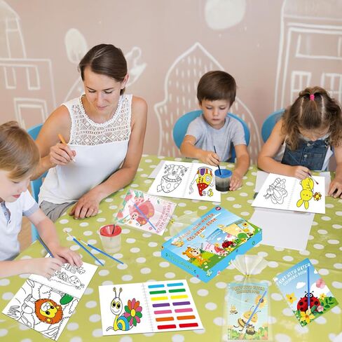 24 Water Coloring Books Party Favors, Mini Coloring Books Bulk for Boys Girls Classroom School Gifts Activity Crafts, Goodie Bags Stuffers Crafts Toys in Saudi Arabia