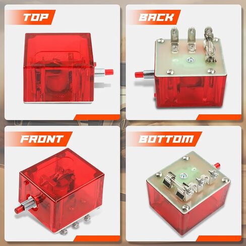 10A 12V مفتاح فضفاض مقاوم للماء 518APH-12 25700147 متوافق مع مورفي لمحرك Bandit Chipper البحري ومحركات مولدات الديزل الثقيلة وإشعال الموزع in Kuwait
