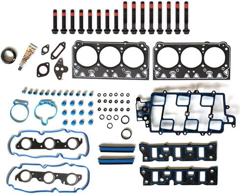 HS9917PT-3 Head Gasket Set Bolts Kit fit for 2005 for Buick for LaCrosse 3.8L 1997-2005 for Buick for LeSabre 3.8L 1997-2005 for Buick for Park Avenue 3.8L replace in Kuwait