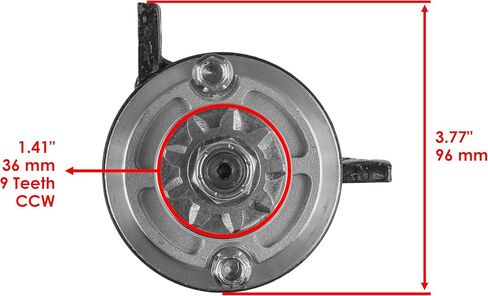 Caltric Starter Compatible with OMC Evinrude 50 E50Be E50Bel E50Tel E50Tl 50Hp 1981-1988 in Kuwait