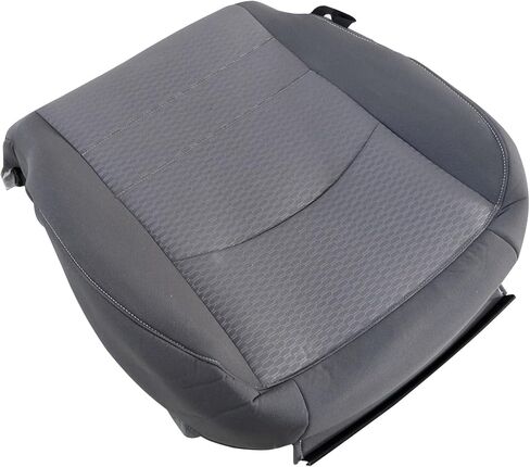 NLQR Front Passenger Side Bottom Replacement Cloth Seat Cover Gray Compatible with Dodge Ram 1500 2500 3500 4500 5500 2013 2014 2015 2016 2017 2018 in Kuwait