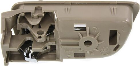 Garage-Pro Interior Door Handle Compatible with 2002-2006 Toyota Camry Front or Rear, Passenger Side Beige Bezel with Chrome Lever JCWEPTYA462183GP in Kuwait