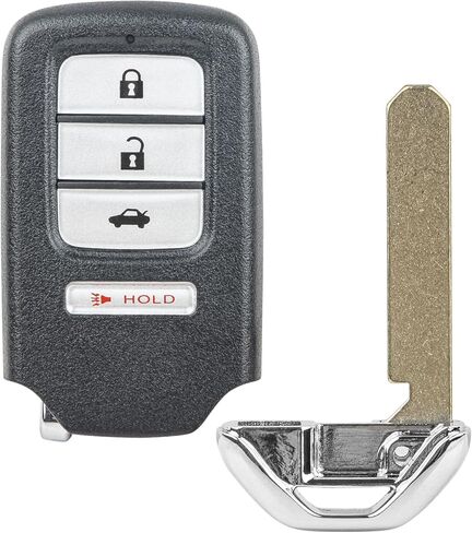 Vurkcy Key Fob Replacement for 2013 2014 2015 Honda Accord/ 14-15 Civic Car Keyless Entry Remote Control, ACJ932HK1210A, 4 Buttons in Kuwait