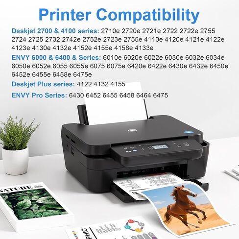 INKCLOUD 67XL Black/Tri-Color Ink Cartridges Replacement for HP Ink 67 67XL HP67XL Work with HP DeskJet 2855e 2755e 4255e 2700 2752e 4100e 2700e 2852e 2827e 1255 Envy 6055e 6455e 6400e 6000 Printer in Saudi Arabia