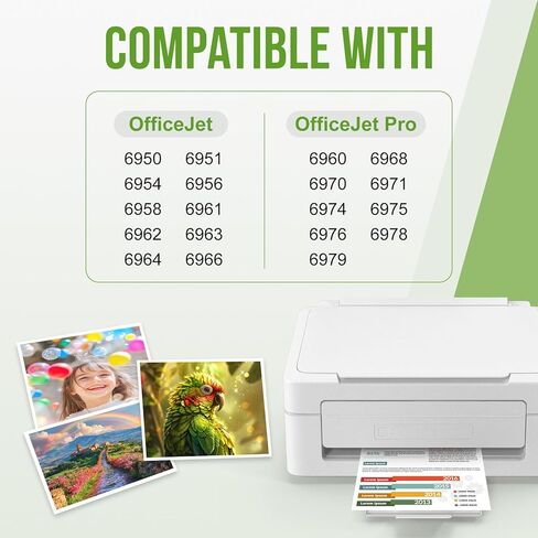 Starink 902 902XL Ink Cartridges Replacement for HP 902 Ink Cartridges Combo Pack Compatible with Officejet Pro 6978 6968 6974 6975 6960 Officejet 6951 6954 6956 6958 Printers, 4 Pack, BKCMY in Saudi Arabia