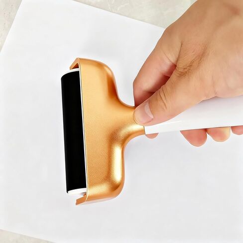Brayer Roller & Mat Tweezers Remover Tool Set Crafting Brayer for Cricut/Silhouette/Brother Crafting Printmaking Fabric Crafting and T-Shirts Heat Transfer Projects(Gold) in Saudi Arabia
