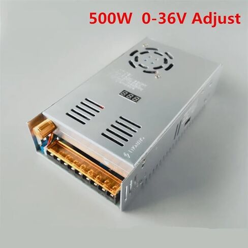 Adjustable DC Voltage 500W Switching Power Supply 0-36V with Digital Display AC to DC in Saudi Arabia