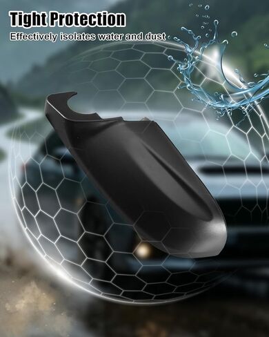 Passenger Side Lower Outer Mirror Cover Cap Fit for Subaru Impreza 2017-2023 Legacy 2018 2019 Ascent 2017-2022 Replace 91054FL21A Right Rearview Base Cover in Kuwait