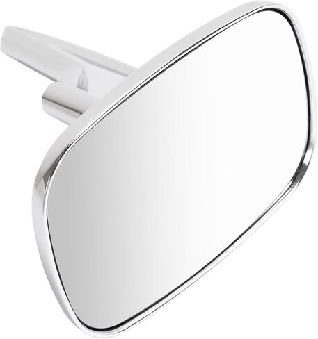 ALMULOO Outside Door Mirrors Steel Glass Silvery Pair Compatible with 68-72 Chevrolet Chevelle Nova El Camino and 68-69 Camaro 68-70 Impala 70-72 Station Wagon Replacement for GM1320105 GM1321106 in Kuwait