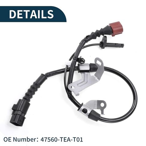 ABS Wheel Speed Sensor Rear Left ABS Sensor Anti-Lock Braking System Sensor No.47560-TEA-T01 for Honda Civic 2017-2021 in Kuwait