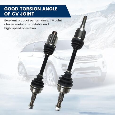CV Axle Shaft Front Left & Right Set for Chevy Equinox 2010-2017 GMC Terrain 2010-2017(2.4L Models Only), 2PCS Half Shaft Assembly Replacement Driver Passenger Side 601557 601558 661516 661517 601517 in Saudi Arabia