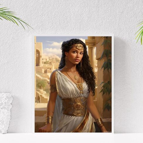 SVINOILER طلاء بالأرقام أمريكي أفريقي للبالغين، لوحة زيتية أكريليك بالأرقام للمبتدئين مع فرش فنية من القماش لديكور المنزل 16 × 20 بوصة in Kuwait