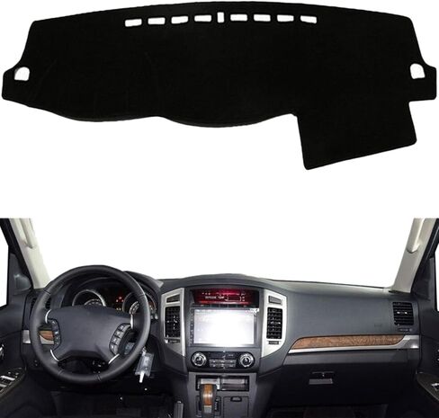 Dash Board Cover Mat Carpet Compatible with Mitsubishi Pajero/Montero 2007-2017 Left Hand Drive in Saudi Arabia