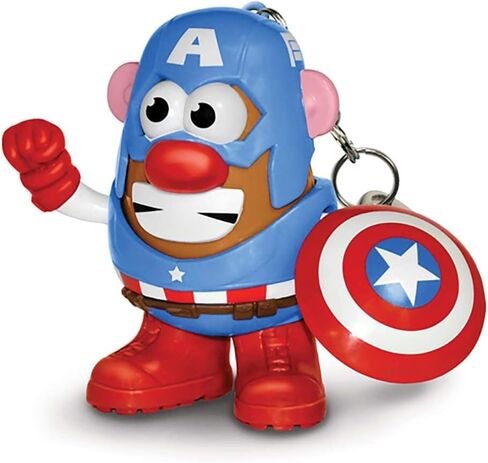 Marvel Captain America Logo PVC Key Holder Key Ring in Saudi Arabia