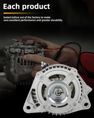 11240 Alternator Fits for Chrysler Aspen 4.7L 2007 for Dodge Ram 1500 3.7L 2009-2010 for Dodge Durango 4.7L 2007 for Dodge Nitro 3.7L 2007-2010, 56029914A 56029914AD in Kuwait