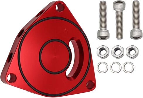 For 2015-2021 Honda Civic 1.5T Red Billet Blow Off Valve Adapter Spacer Plate Genuine OEM Replacement in Kuwait