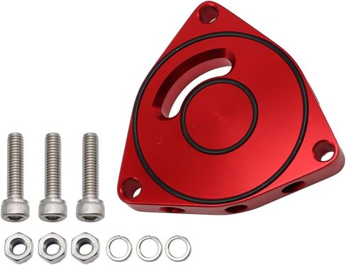 For 2015-2021 Honda Civic 1.5T Red Billet Blow Off Valve Adapter Spacer Plate Genuine OEM Replacement in Kuwait