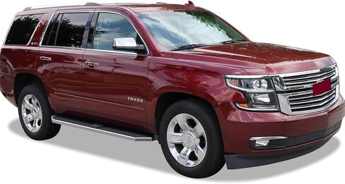 لوحات تشغيل Tuxtreme مصقولة متوافقة مع Chevy Tahoe 2007-2020 وGMC Yukon 2005-2020 ذات 4 أبواب (باستثناء Z71 Hybrid Yukon XL) (قضبان جانبية للخطوات الجانبية) بعرض 6 بوصات 304 من الفولاذ المقاوم للصدأ in Kuwait