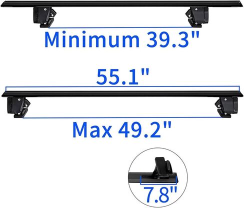 Without Roof Rail Rack Lockable Roof Rack Cross Bars Fit for Dodge Durango 2011-2024 2025 Crossbars Rooftop Luggage Cargo Carrier in Saudi Arabia