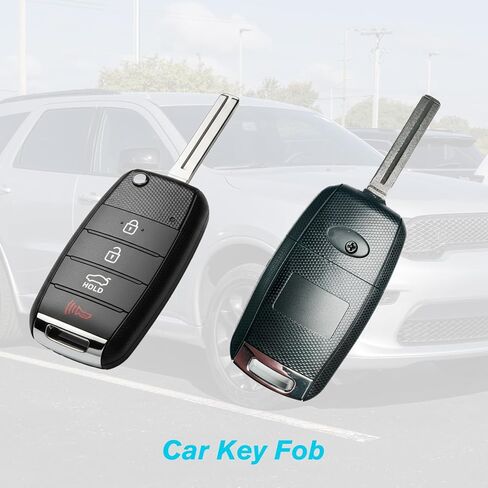مفتاح السيارة فوب دخول بدون مفتاح عن بعد 433 ميجا هرتز OSLOKA-875T لكيا سول 2014-2019 | 4 أزرار مع مفتاح الباب in Kuwait