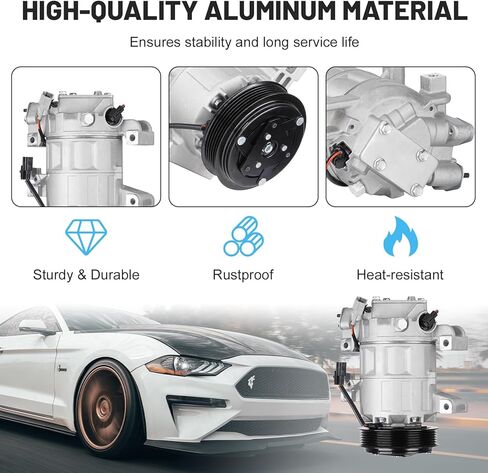ILONPA New AC Air Conditioning Compressor with Clutch and Component Kit for Nissan Altima (Only fits SL/SV Trims, NOT fit Base/S/SR Trims) 2013 2014 2015 2.5L, for KT1349 in Kuwait