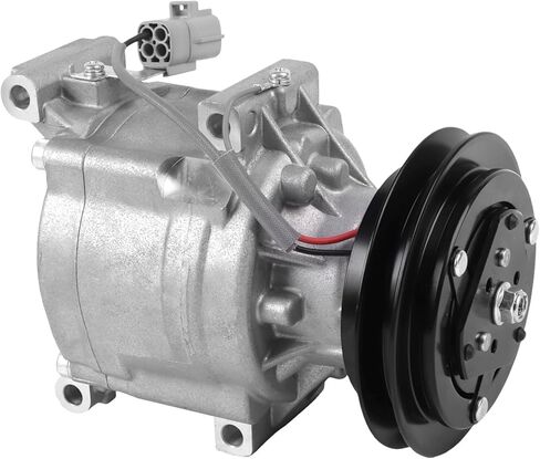 12V 1PK 6A671-67114 6A671-97110 6A671-97114 6A67197110 6A67197114 ضاغط تكييف الهواء SCSA06C متوافق مع أجزاء استبدال ضاغط الهواء من سلسلة Kubota 1906-7000 L M in Kuwait