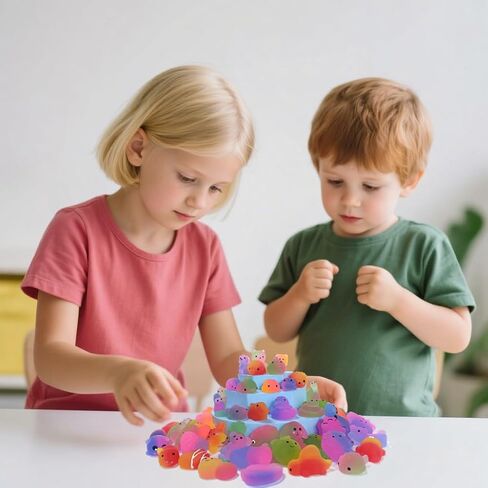 12 Pack Random Delivery Gradient Color Series Mochi Squishy,Kids Birthday Gift,Party Favors,Classroom prizes,Goody Bag Stuffers (12) in Saudi Arabia