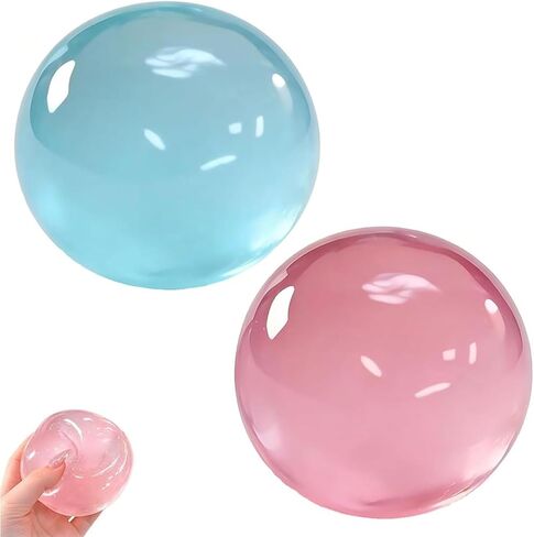 Coconut Oil Squishy, 2026 New Coconut Oil Stress Ball, Handmade Slow Rising Squishies Stress Relief Fidget Toys for Work, Or Relaxation, Non-Sticky, Easy to Clean, Improving Focus, 2PCS in Kuwait