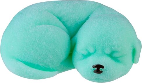ORB Tabalicious Fluffs TABA Squishy Dog (Blue) - Fuzzy, Flocked, Cute Animal TABA Squishies Toys - Soft and Sticky Stress Ball Fluff Toys - Kawaii Sensory and Fidget Toys and Gifts Kids and Adults in Kuwait