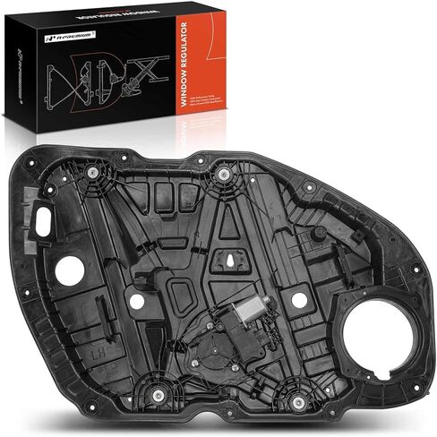 A-Premium Front Left Driver Side Power Window Regulator with 6-Blade Connector Motor Compatible with Kia Optima 2016-2020(Gas; Built in USA; with AUto-up and Down Function) in Kuwait