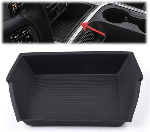 G-PLUS Front Center Console Mat Insert Rubber Compatible with Dodge Ram 1500 2015-2019/ Ram 2500 2016-2017 Full Length Center Console Mat 5VC95DX9AB, 5VC95DX9AA in Kuwait
