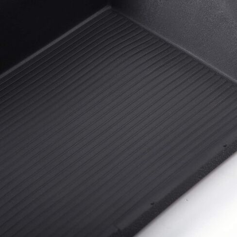 G-PLUS Front Center Console Mat Insert Rubber Compatible with Dodge Ram 1500 2015-2019/ Ram 2500 2016-2017 Full Length Center Console Mat 5VC95DX9AB, 5VC95DX9AA in Kuwait