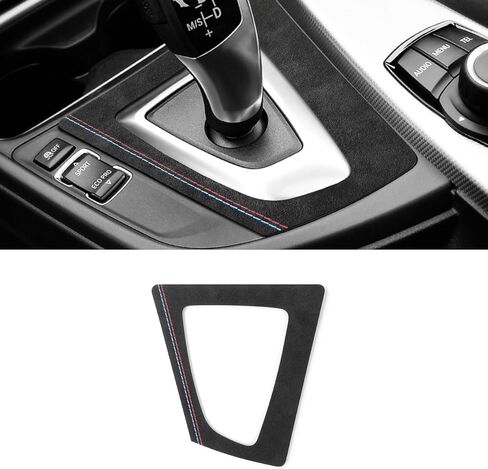 BETTERHUMZ Car Gear Shift Panel Sticker Trim for BMW F30 F34 F32 F33 F36 3 4 Series Interior Accessories in Kuwait