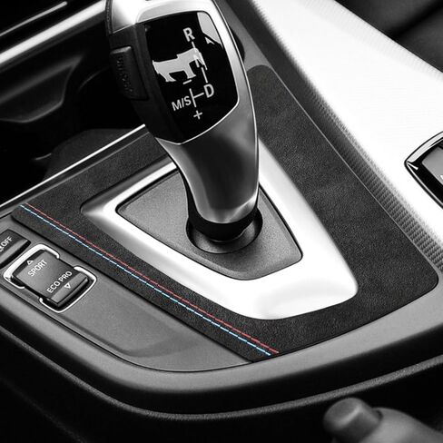 BETTERHUMZ Car Gear Shift Panel Sticker Trim for BMW F30 F34 F32 F33 F36 3 4 Series Interior Accessories in Kuwait