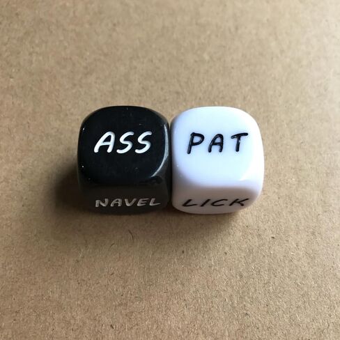 Sex Dice Set for Couples – 6-Piece Glow in The Dark Date Night Dice Game for Adults, Fun Romantic Party Game for Couples, Newlyweds, Bachelorette Party Favor, Role Play & Foreplay Dice in Saudi Arabia