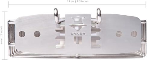 KANKA Grill XL Grill Basket. DOUBLE the size of regular baskets! 100% Stainless Steel in Saudi Arabia