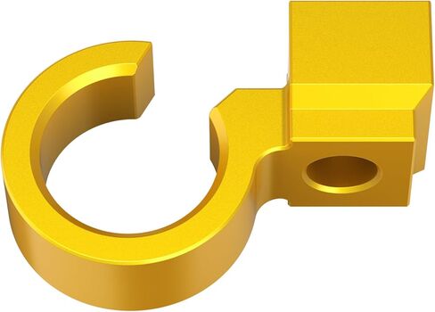 NICECNC Gold Brake Hose Clamp Brake Cable Clamp Compatible with Suzuki DR-Z400SM 2005 2006 2007-2021 2022 2023 2024 RMX450Z 2010 2011 See Fitment in Kuwait