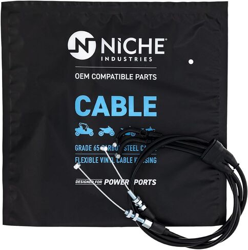 NICHE Push Pull Throttle Cable for 2000-2002 KTM 400 520 EXC MXC SX 59002091200 in Kuwait