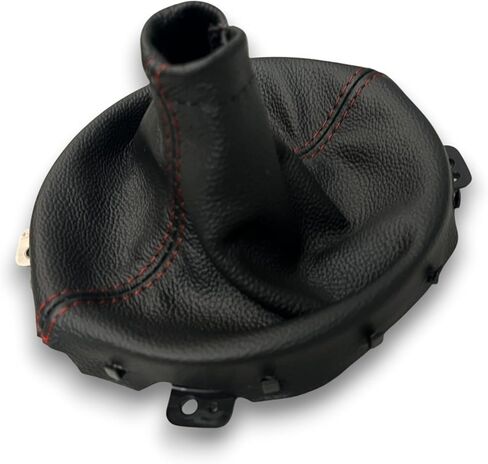 Compatible with Subaru BRZ Scion FRS, Compatible with Toyota GT86 Manual Stick Transmission Shift & eBrake Boot Cover Leather Suede Carbon Fiber (Made in USA) (Carbon Fiber (Red Stitching)) in Saudi Arabia