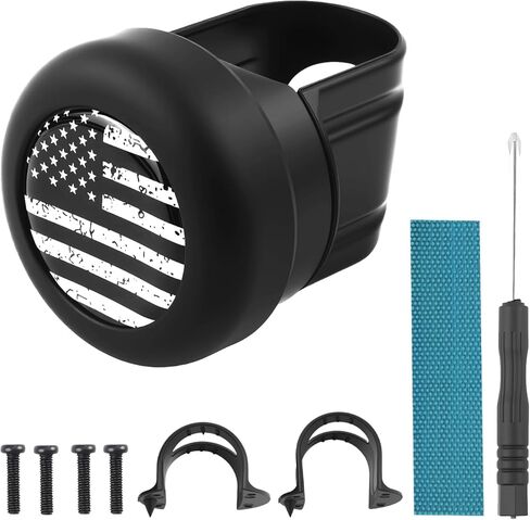 American Flag Car Steering Wheel Knob Spinner,360° Rotatable Steering Knob Spinner as USA 250th Anniversary Merchandise,Suicide Knobs for Steerings Wheel for Cars,Trucks in Kuwait
