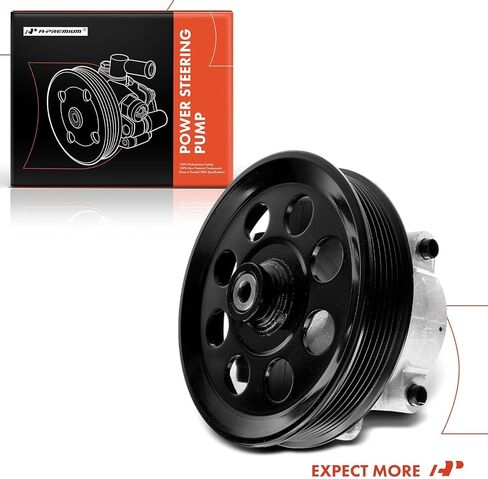 مضخة توجيه كهربائية ممتازة، مع بكرة، متوافقة مع Ford F-450 Super Duty 2011-2016، F-550 Super Duty 2011-2016، V10 6.8L، استبدال # BC3Z3A696B، 7697955173 in Kuwait