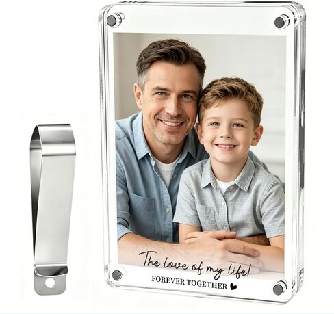 Drive Safe Fathers Day Visor Clip, Car Picture Holder, Car Visor Photo Clip, for Dad Boyfriend Girlfriend Husband New Driver Teen Driver Picture Frame for car Mother Day Graduation in Saudi Arabia